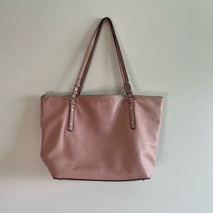 Kate Spade Pink Polly Top Zip Tote